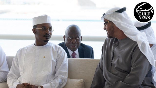 UAE President holds bilateral talks with transitional President of Chad