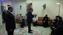 الرئيس السيسي يتفقد دار المسنين بقرية الأبعادية بمحافظة البحيرة ويطمئن على النزلاء بالدار