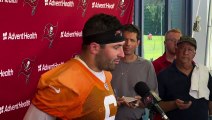 Baker Mayfield Recaps First Day Of Mandatory Minicamp