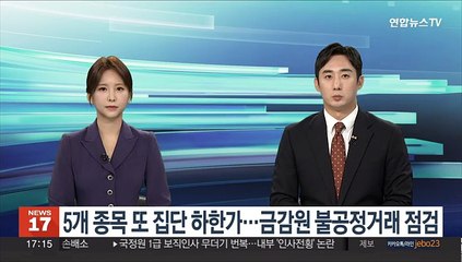 5개 종목 또 집단 하한가…금감원 불공정거래 점검
