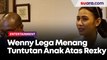 Wenny Ariani Merasa Lega Memenangkan Tuntutan Pengakuan Anak Atas Rezky Aditya