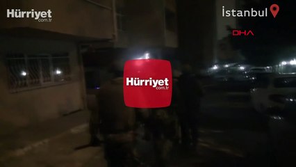 Maltepe'de bombalı pankart asan 3 kişi gözaltına alındı