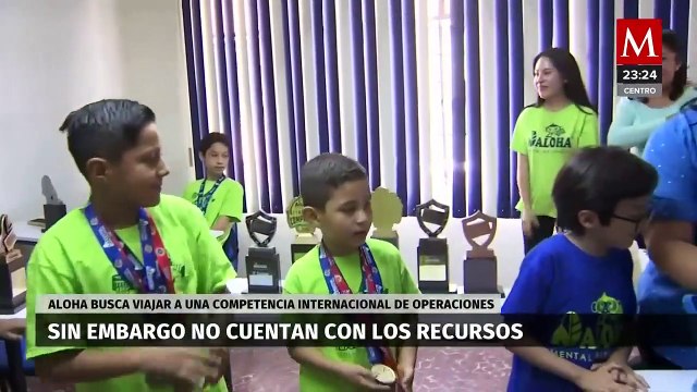 Grupo Aloha pide apoyo para viajar a Malasia a competencia internacional de matemáticas