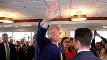Trump visita un restaurante cubano tras su comparacencia ante la corte en Miami