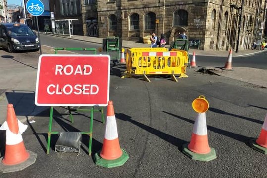 Sheffield Headlines 14 June: Sheffield is facing traffic disruption in the city centre today – after a sink hole appeared overnight.