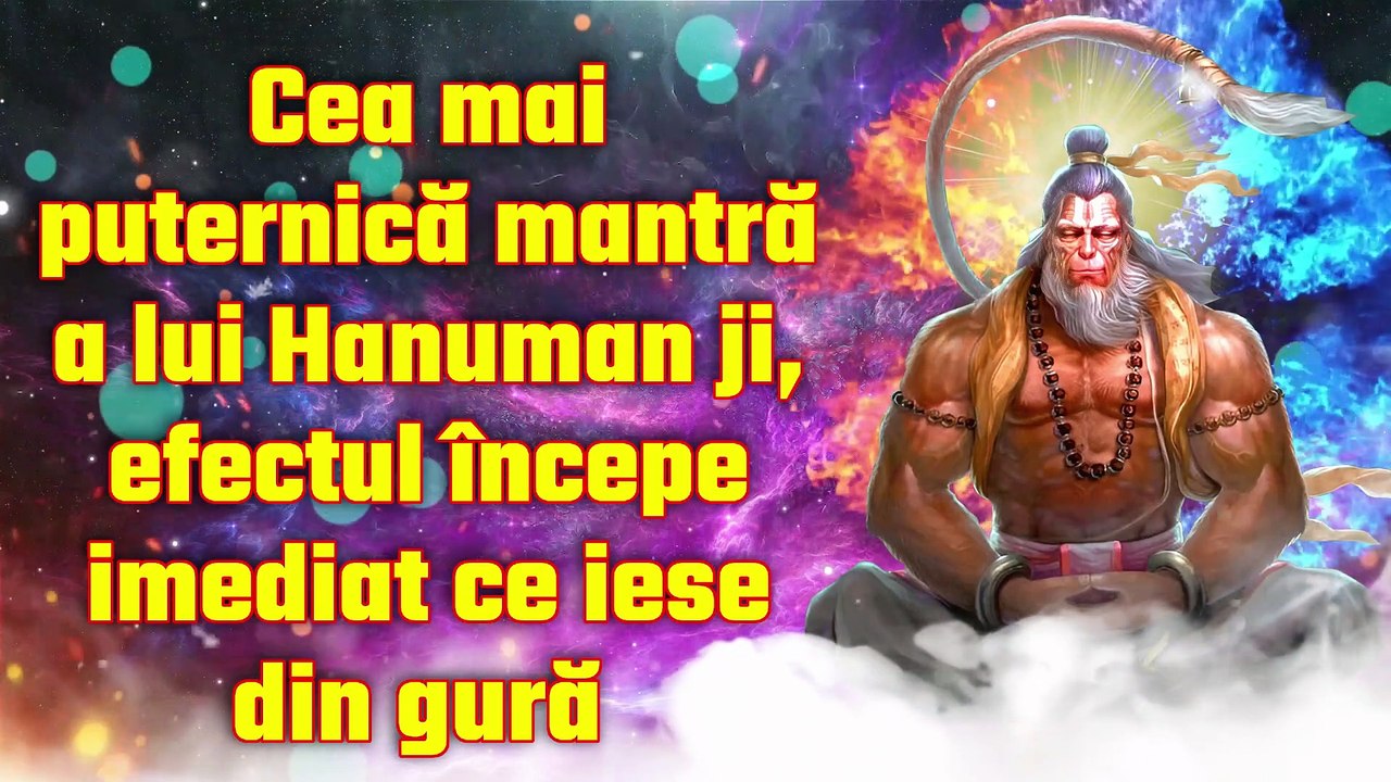 Cea mai puternică mantră a lui Hanuman ji, efectul începe imediat ce iese din gură