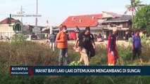 Mayat Bayi Laki-Laki Ditemukan Mengambang di Sungai Banjir Kanal Timur, Polisi Olah TKP