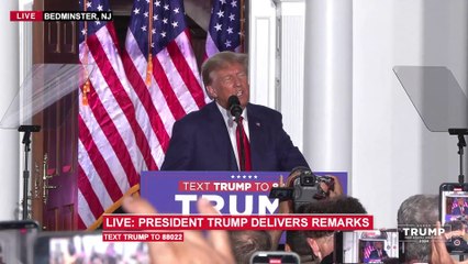 Trump asegura que sufre una persecución por parte del Gobierno "corrupto" de Biden