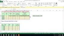 02.Học Excel từ cơ bản đến nâng cao - Bài 02 hàm thời gian Day, Weekday, Month, Year, Hour, Minute...