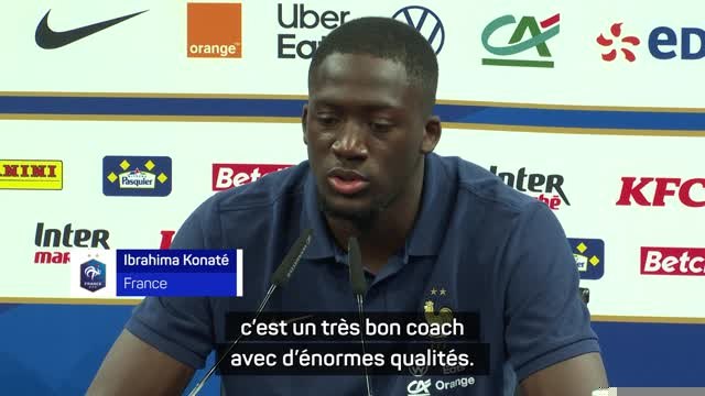 Bleus - Konaté : Nagelsmann est un très bon coach avec d'énormes qualités