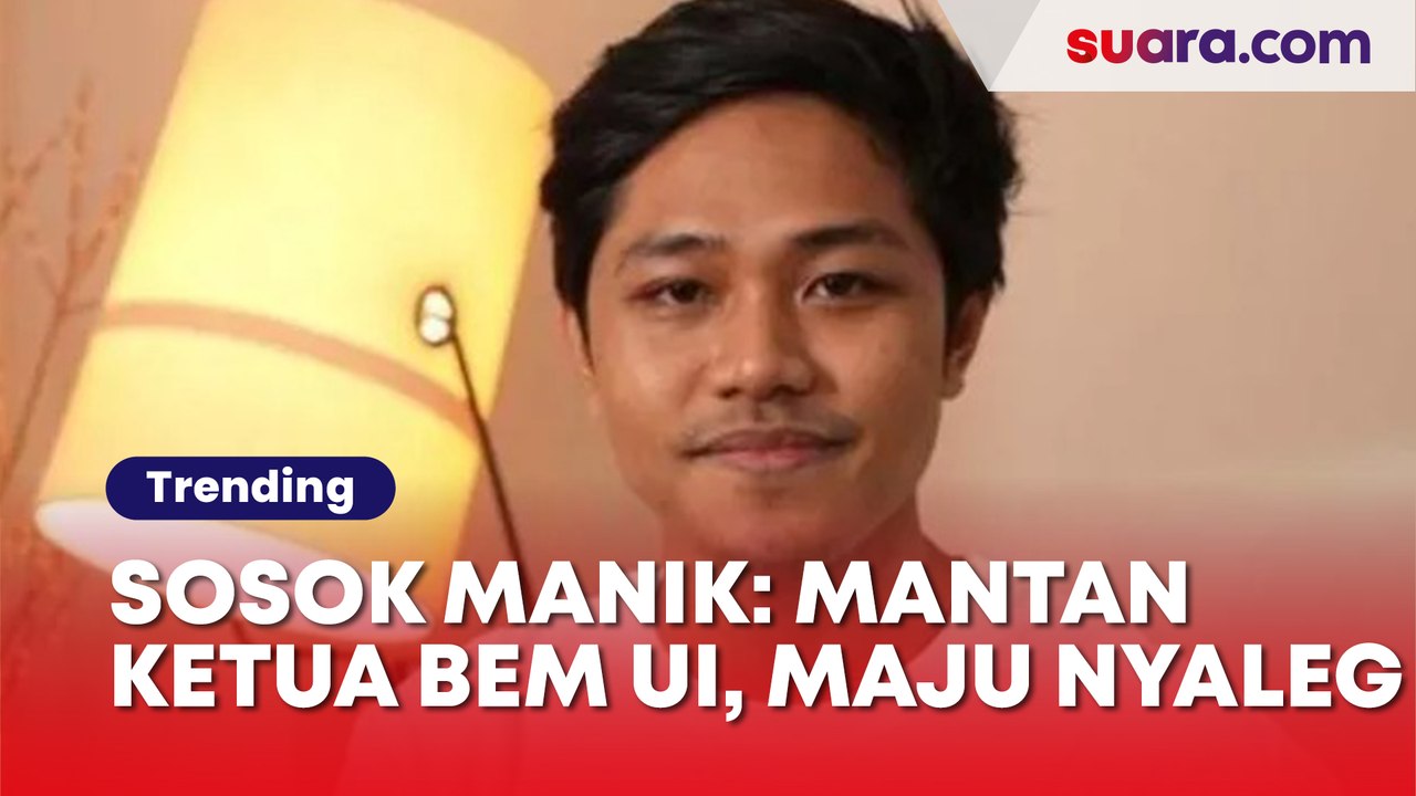 Sosok Manik Marganamahendra: Mantan Ketua BEM UI Pernah Kritik DPR, Kini Maju Nyaleg