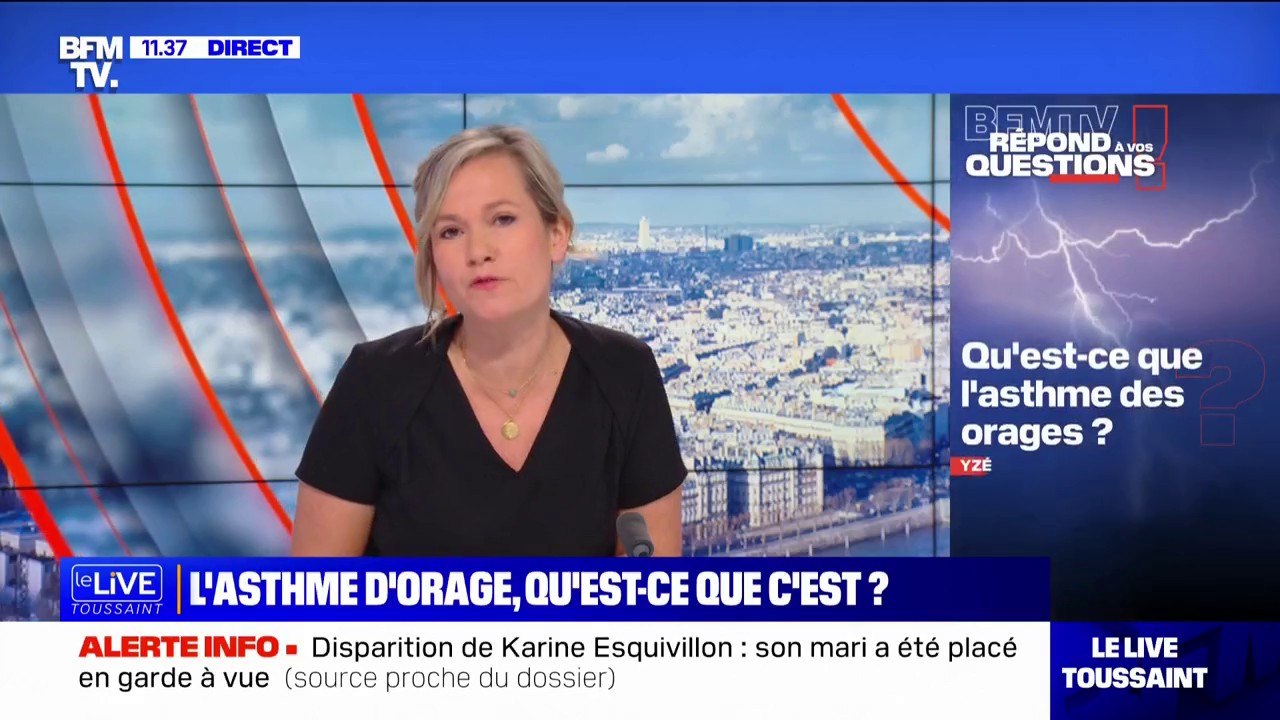 Qu'est-ce que l'asthme des orages? BFMTV répond à vos questions