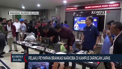 Pelaku Peyimpan Brankas Narkoba Di Kampus Jaringan Lapas