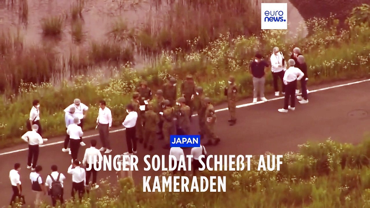 Japan: 18-jähriger Soldat schießt auf drei Kameraden