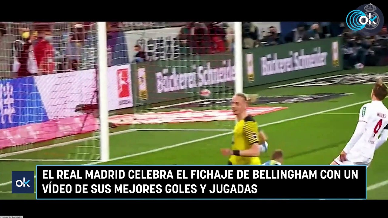 El Real Madrid celebra el fichaje de Bellingham con un vídeo de sus mejores goles y jugadas