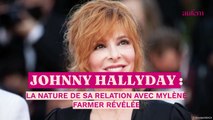 Johnny Hallyday : la nature de sa relation avec Mylène Farmer révélée