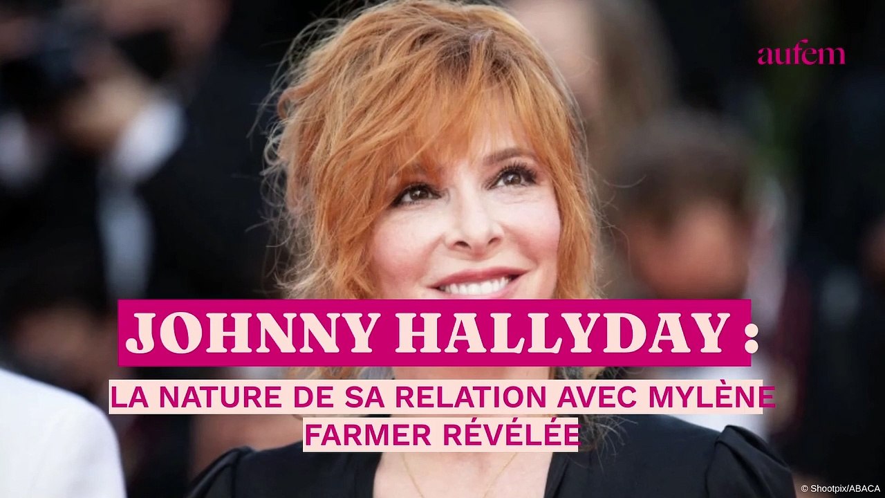 Johnny Hallyday : la nature de sa relation avec Mylène Farmer révélée