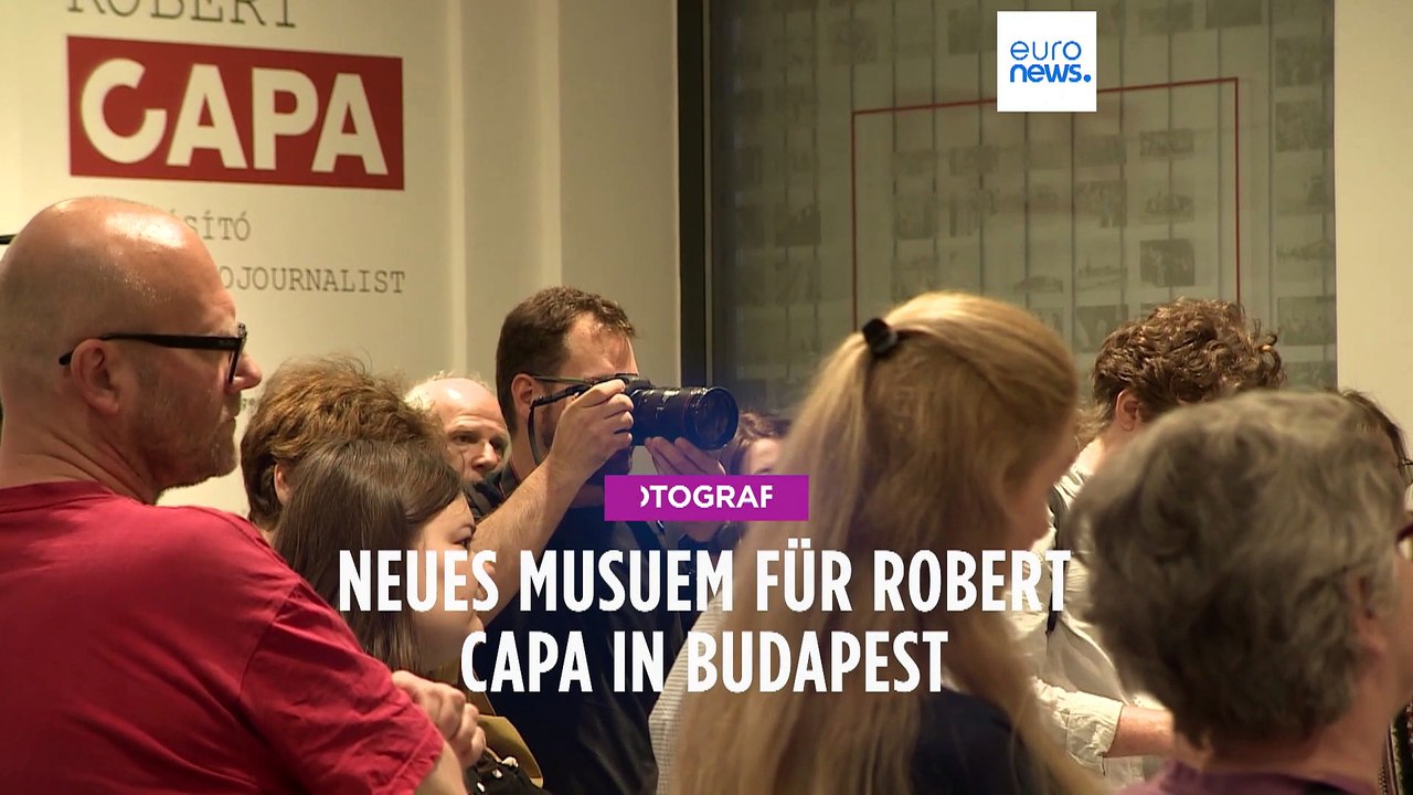 Ganz nah dran an Robert Capa: Budapest ehrt den Kriegsreporter