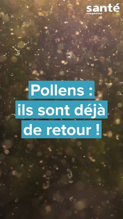 Le retour des pollens