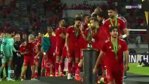 مراسم حفل التتويج لنهائي دوري أبطال إفريقيا