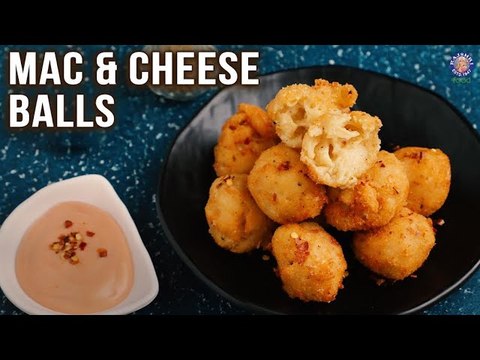 Mac And Cheese Balls Recipe | How to Make Mac And Cheese Balls | Quick And Easy Crispy Snack