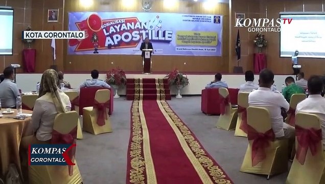 Melalui Layanan Apostille, Kanwil Kemenkumham Gorontalo Permudah Legalisasi Dokumen