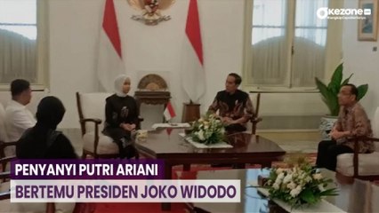 Download Video: Penyanyi Putri Ariani Bertemu Presiden Joko Widodo