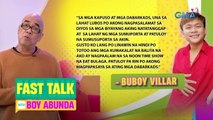 Fast Talk with Boy Abunda: Buboy Villar, aalis na ba sa “Eat Bulaga”? (Episode 101)