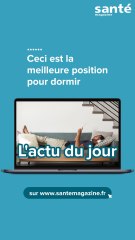 La meilleure position pour dormir