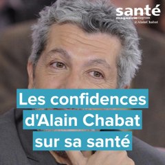 Les confidences d'Alain Chabat sur sa santé