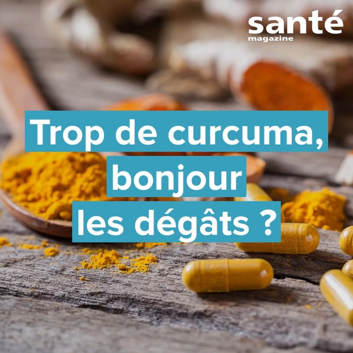 Trop de curcuma, bonjour les dégâts ?