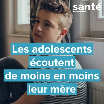 Les adolescents écoutent de moins en moins leur mère