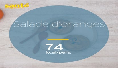 Salade d’oranges aux épices