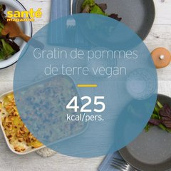 Le gratin de pommes de terre vegan