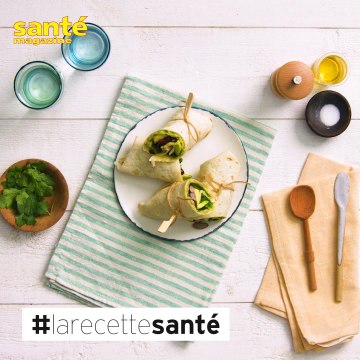 Wrap thon et haricots rouges