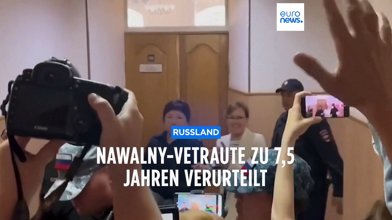'Schreibt mir Briefe!' Navalny-Vetraute Lilia Tschanyschewa muss 7,5 Jahre in Haft