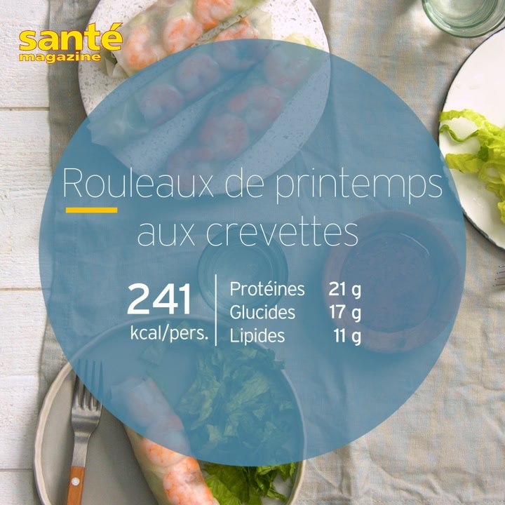 Rouleaux de printemps aux crevettes