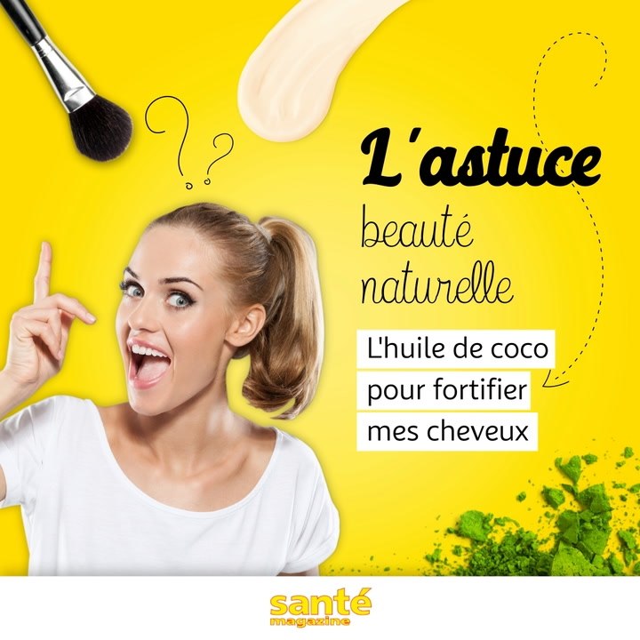 Fortifier vos cheveux grâce à l'huile de coco