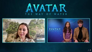 Avatar : La voie de l'eau - Interview exclusive de Trinity Bliss et Jack Champion
