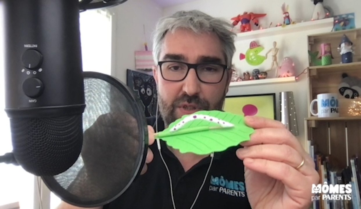 Replay - Mômes Part en Live - bricolage chenille