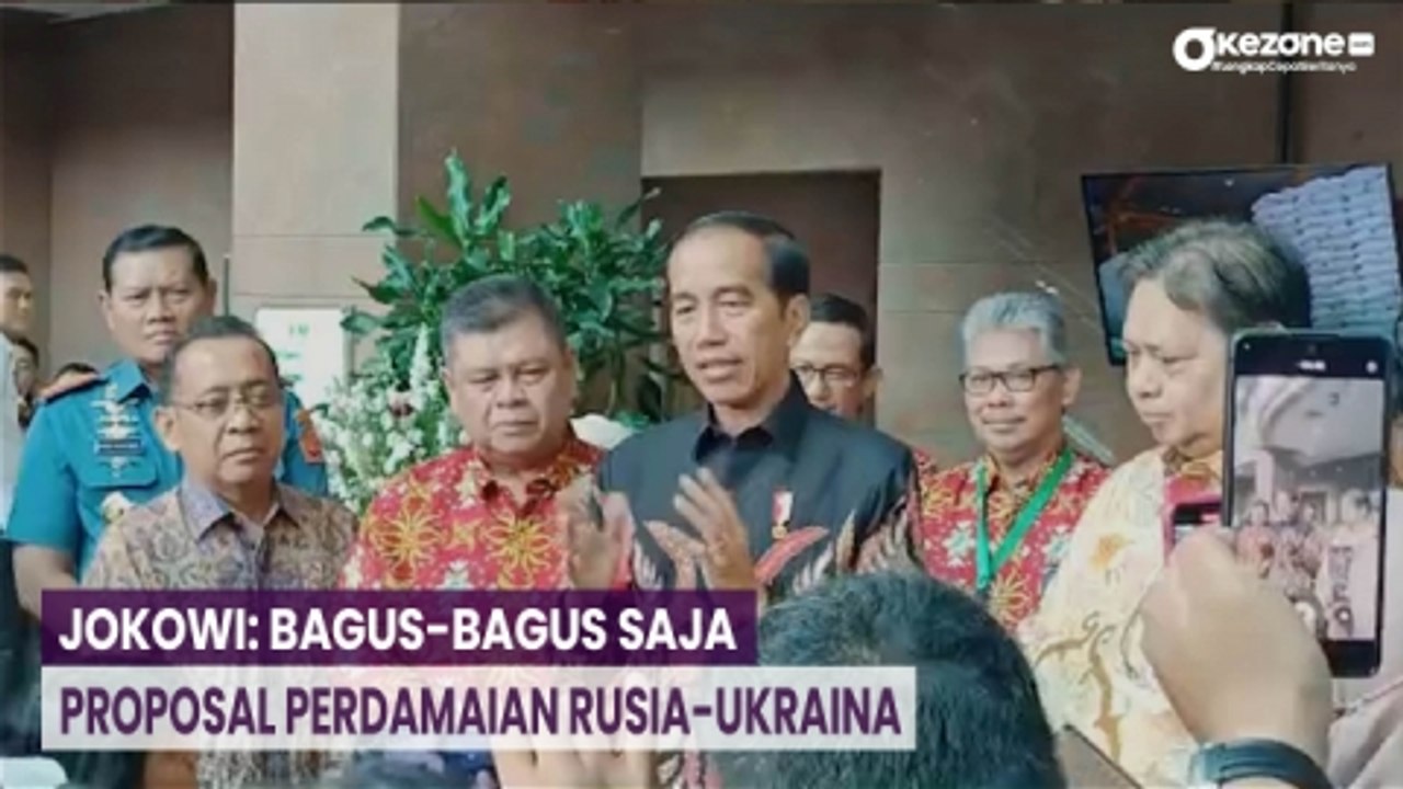 Proposal Perdamaian Rusia-Ukraina dari Prabowo, Jokowi: Bagus-Bagus Saja