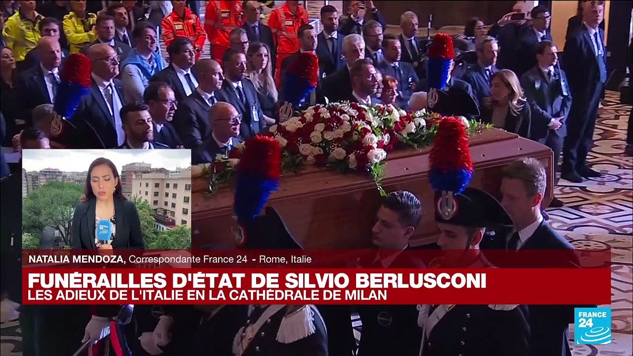 Funérailles d'État de Silvio Berlusconi : les adieux de l'Italie à la cathédrale de Milan
