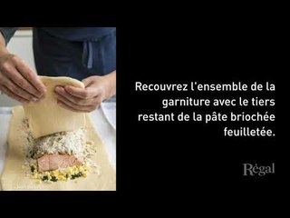 La recette du Koulibiac en pas à pas avec les experts du magazine Régal.
