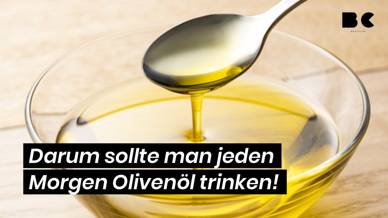 Darum sollte man jeden Morgen Olivenöl trinken!