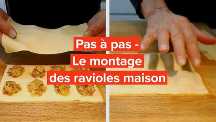 Pas-à-pas montage des ravioles maison | regal.fr