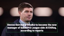 Gerrard in talks to coach Saudi side Al Ettifaq