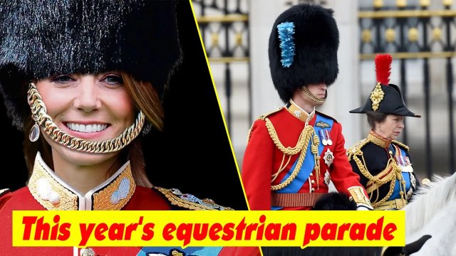 Big concerns about whether 'New Colonel Catherine' has her first equestrian parade in a new role