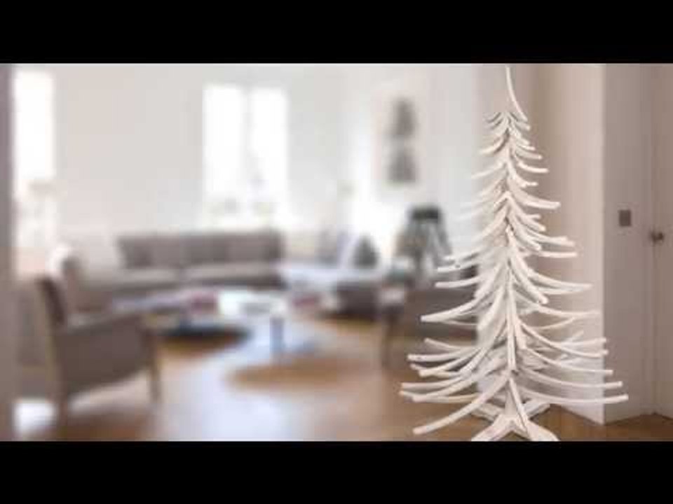 DIY : monter un sapin en bois naturel