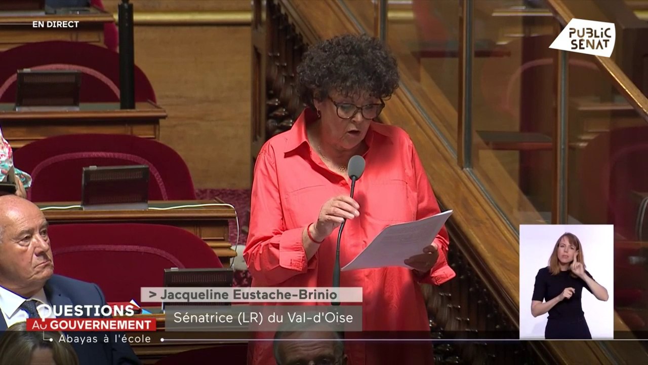 Jacqueline Eustache-Brinio : "Que fait le gouvernement pour lutter contre l'offensive islamiste ?"