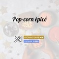 Pop-corn épicé